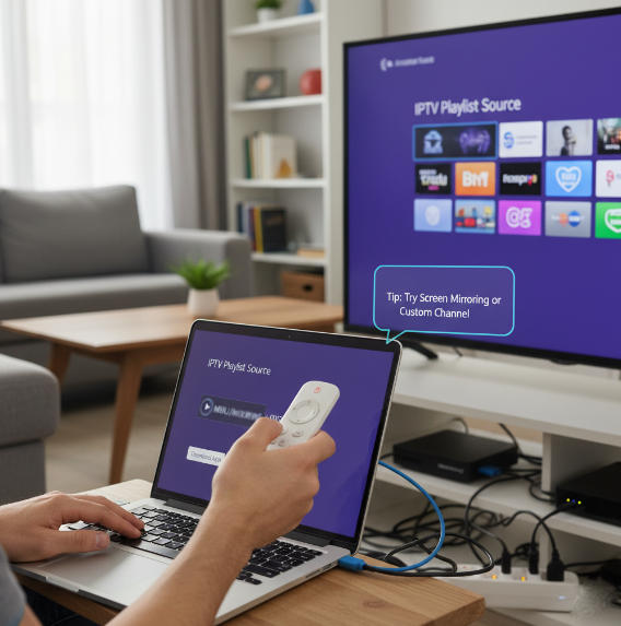 How to install IPTV on Roku