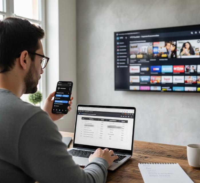 Wie kann man IPTV testen?
