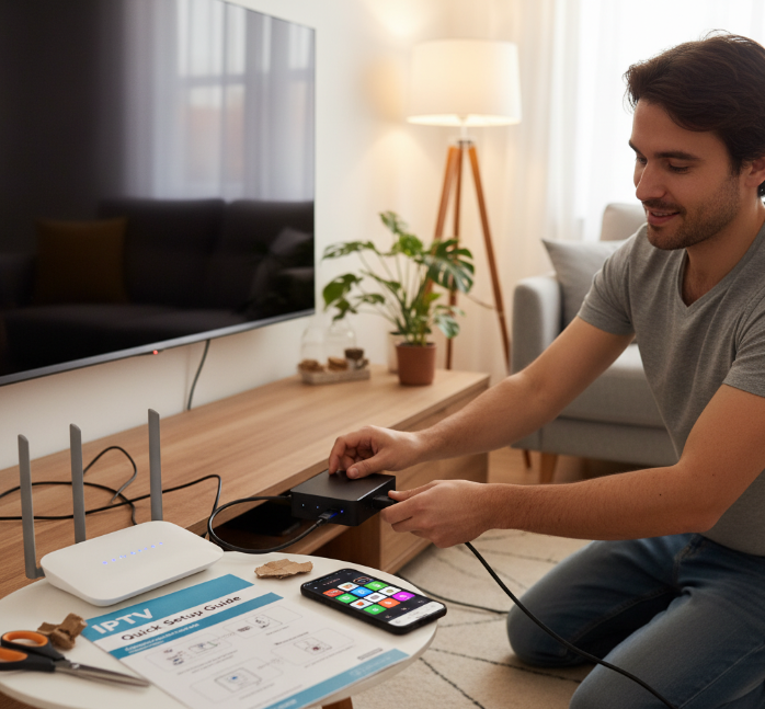 How do I set up IPTV