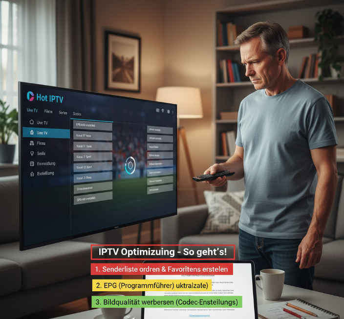 Hot IPTV auf Samsung Smart TV installieren: Komplette Anleitung