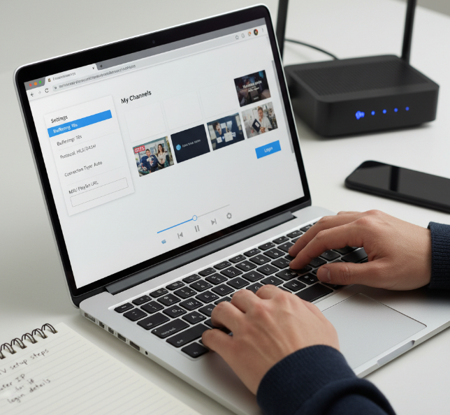 Schritt-für-Schritt: IPTV Website Player einrichten für stabiles Streaming 2026