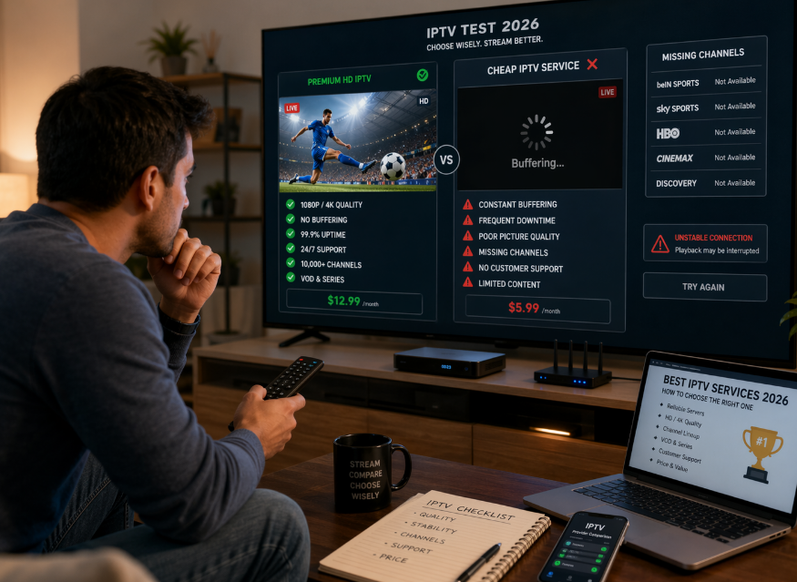 IPTV Test 2026: Die besten HD-Sender Pakete im Überblick