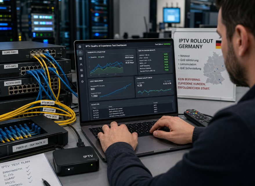 IPTV Test 2026 einrichten: Anleitung für deutsche Netzwerke