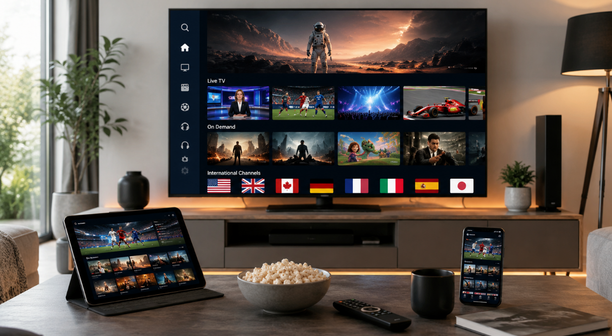 Beste IPTV Dienste 2026 – 22 Anbieter getestet & verglichen