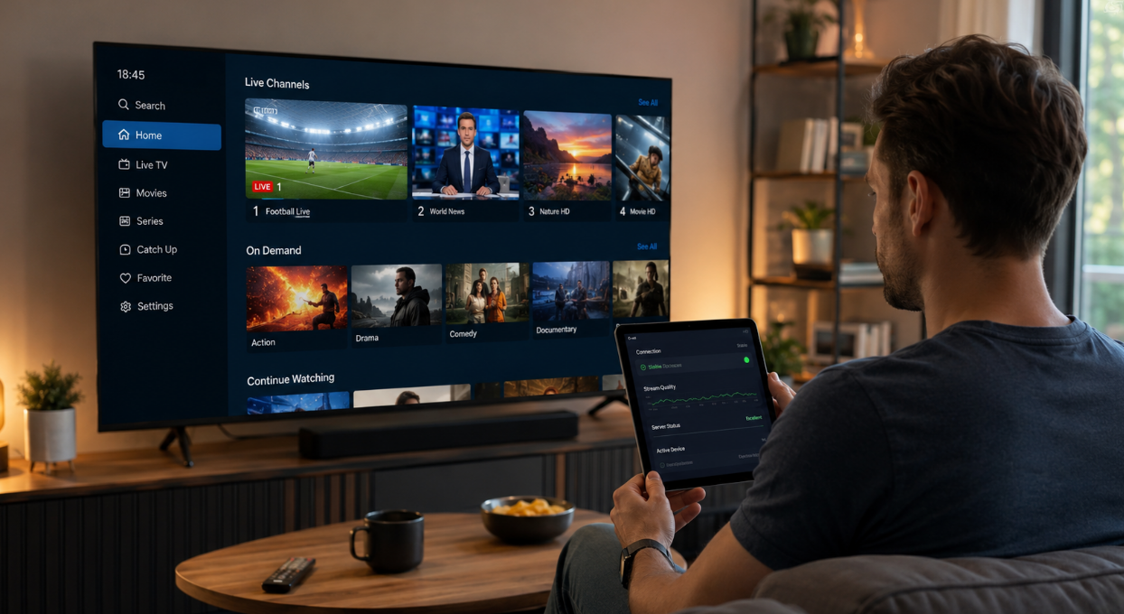 Beste IPTV Anbieter 2026 in Deutschland: Der große Vergleich für IPTV Kaufen, Abo & Streaming